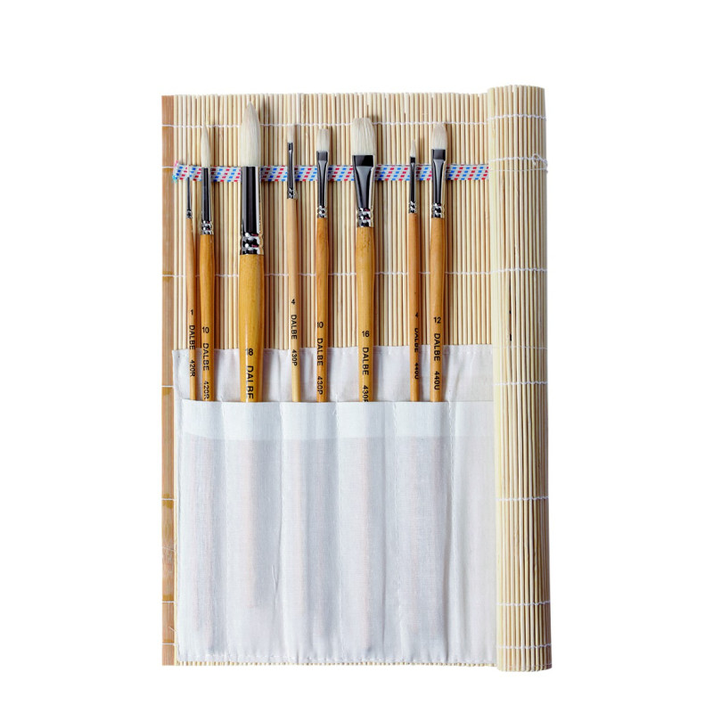 Pochette 8 brosses huile 3