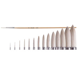 Brosse soie ronde 420R - N°0