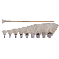 Pinceau Brosse soie éventail 450E - n°16