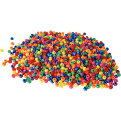 Seau 3000 perles cassis + 10 pots vides offerts