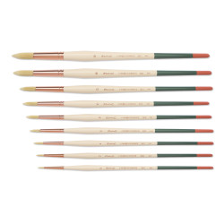 Brosse Ronde 360 - L'Impressionniste - 9 tailles - N°10