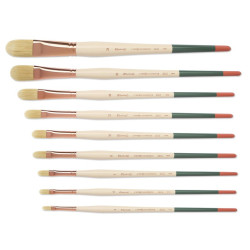 Brosse Usée Bombée 3612 - L'Impressionniste - 9 tailles - N°4