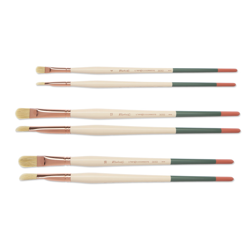 Brosse D-Brush 3693 - L'Impressionniste - 3 tailles - N°12