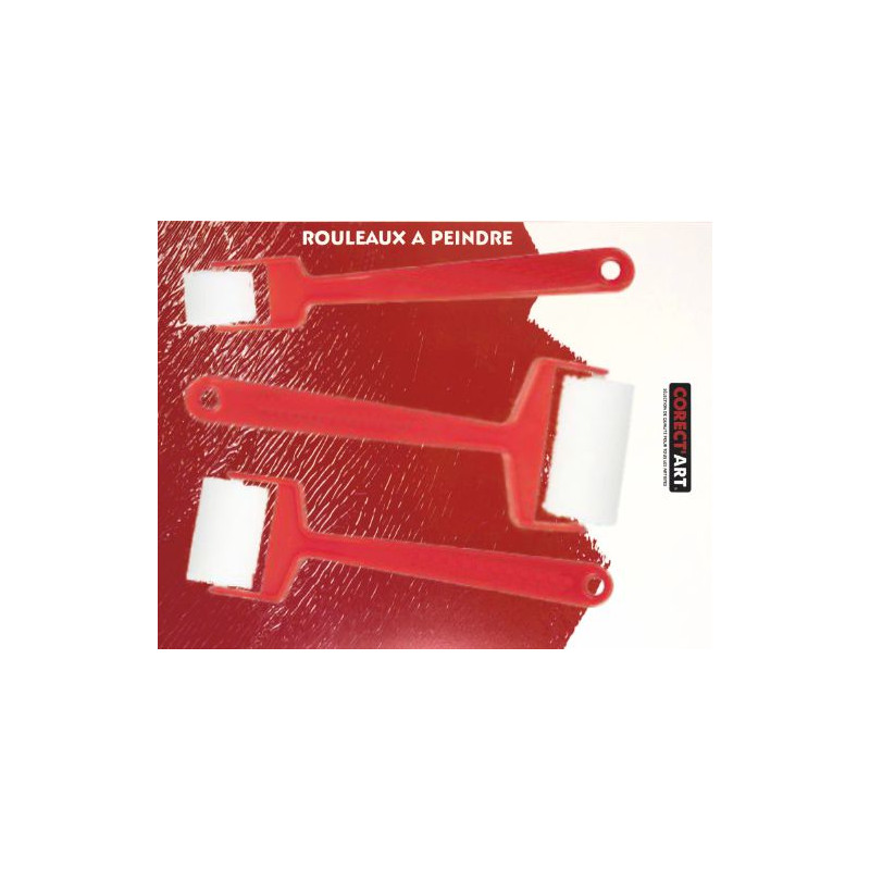 Assortiment de 3 rouleaux mousse