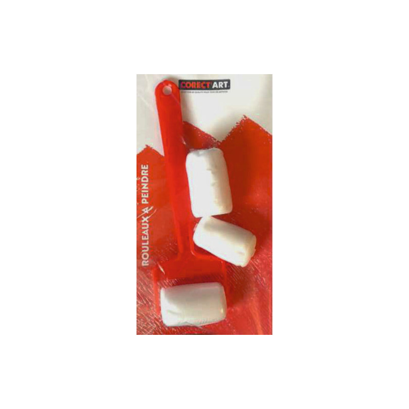 Pochette rouleau mousse 40mm & 2 recharges