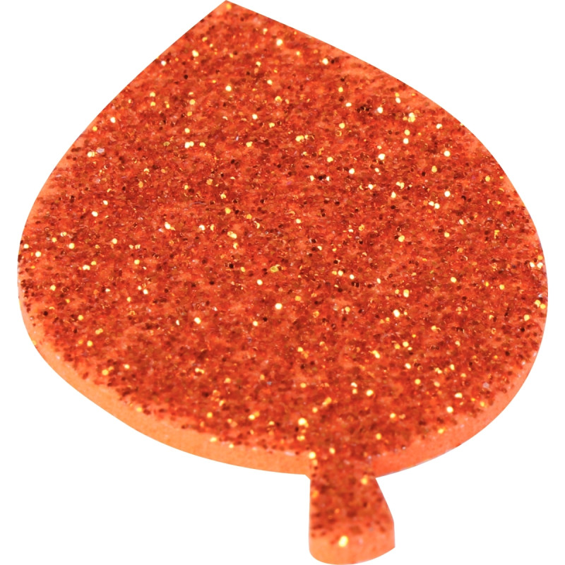 Sachet de 200 gommettes feuilles d' automne en mousse