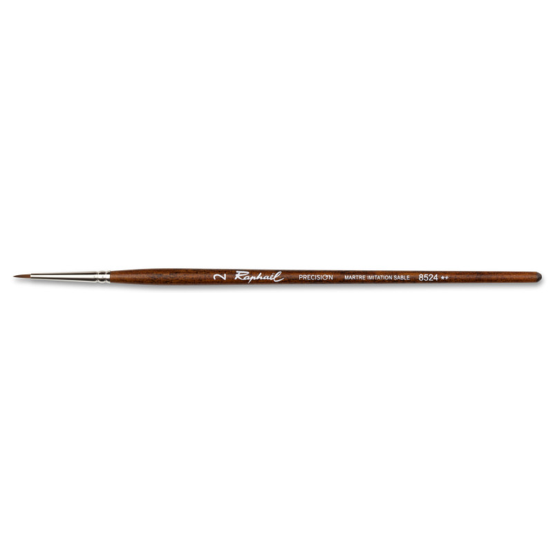 Pinceau précision 8524 pointe ronde repique - Pinceau aquarelle 8524 N