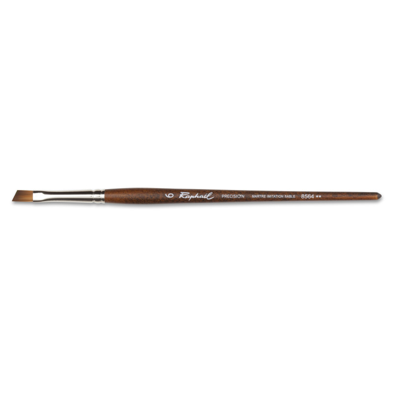 Pinceau précision 8564 pointe biseauté - Pinceau aquarelle 8564 N° 6 p