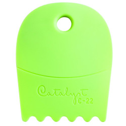 Brosse CATALYST Contours - Brosse CATALYST CONTOUR vert N°22