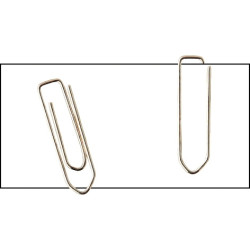 Boîte de 100 trombones 30mm bout chevron