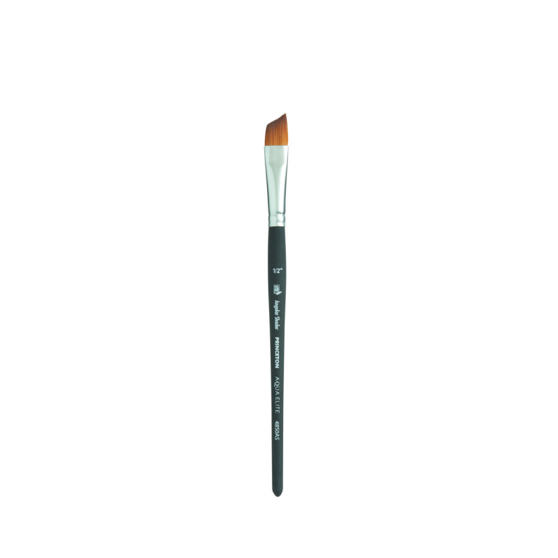 Pinceau Aqua Elite biseauté manche court 4850 - ID9496 1/2" diam 6,72
