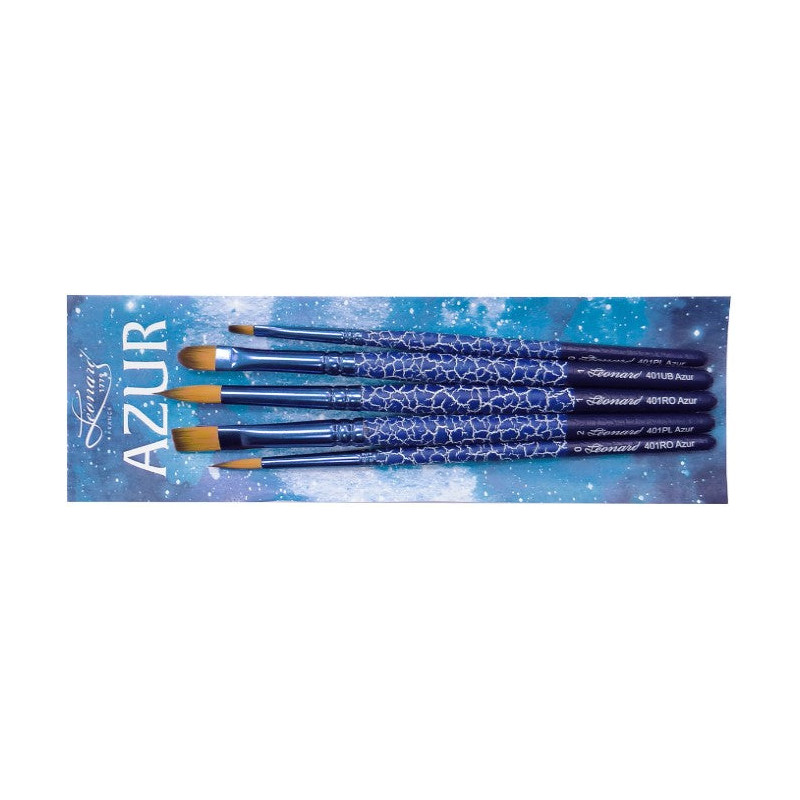 Pinceaux mini Azur - Set de 5 pinceaux