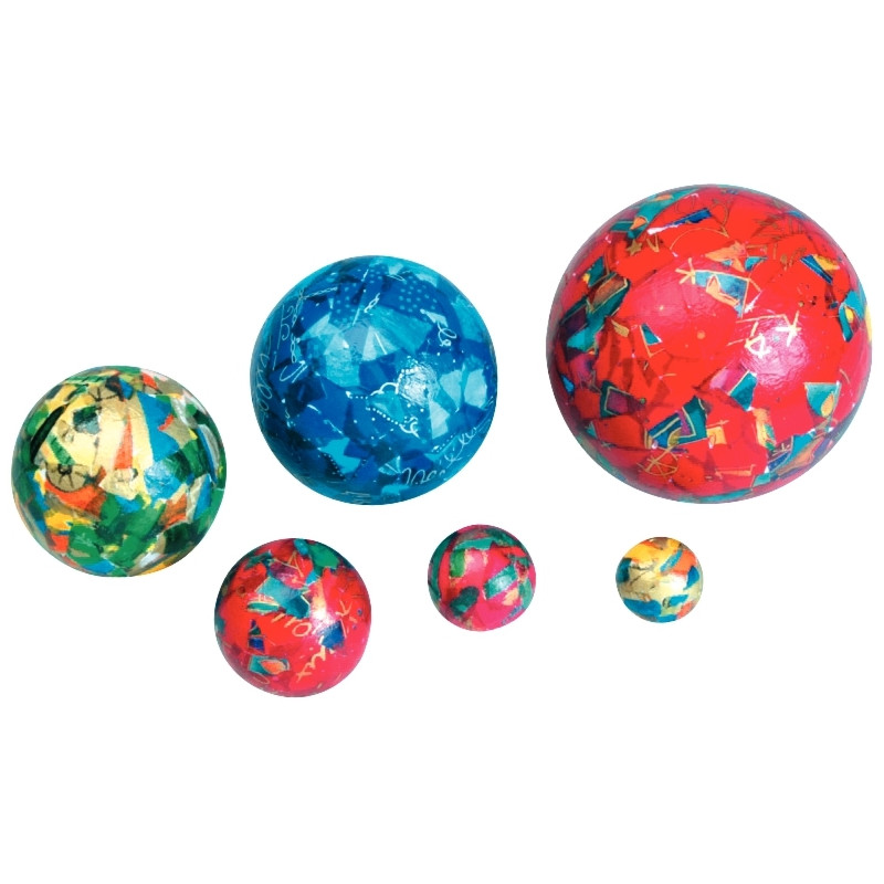 Lot de 5 boules en styropor, diamètre 7 cm