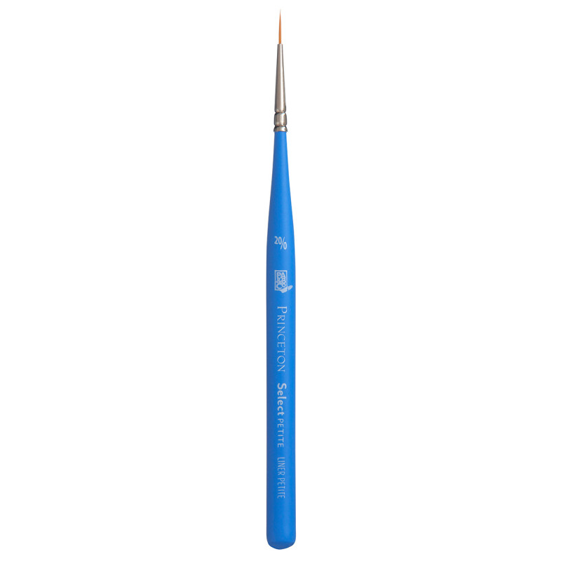 Pinceau Select 3750 synthétique traceur court mini 20/0 de pouce