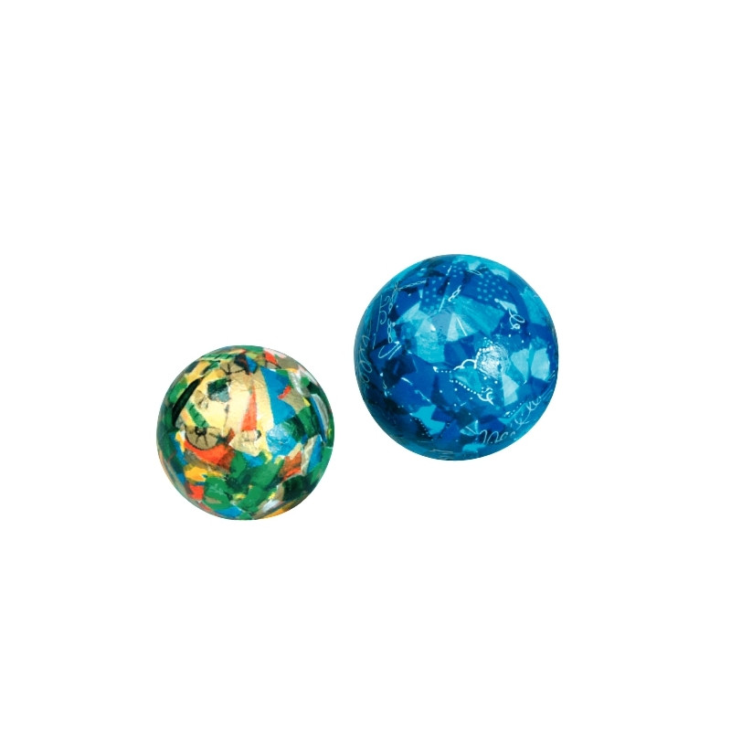 Lot de 5 boules en styropor, diamètre 7 cm