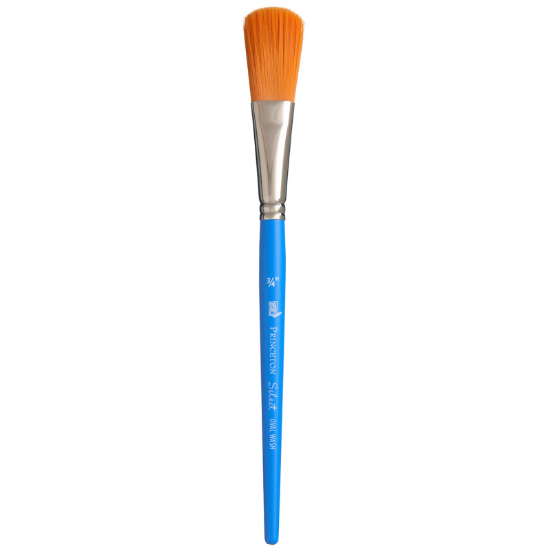Pinceau Select 3750 synthétique amande manche court 3/4 de pouce