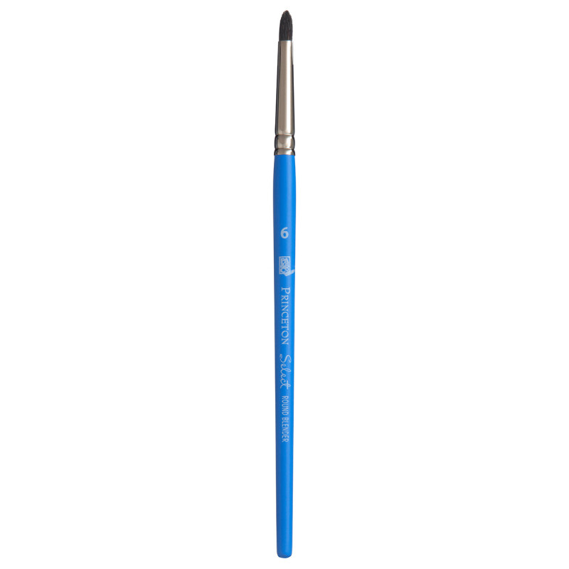 Pinceau Select synthétique rond usée bombée manche court 6