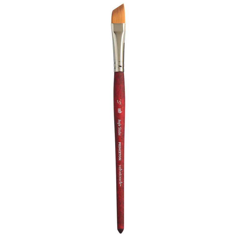 Pinceau Velvetouch 3950 biseau manche court - 3/8 IN