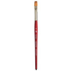 Pinceau Velvetouch 3950 brosse à ombrer plate manche court - N°6
