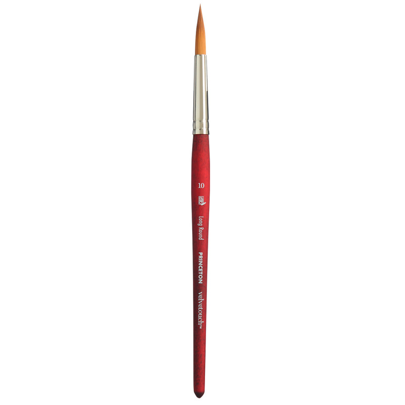Pinceau Velvetouch 3950 rond long manche court - N°8