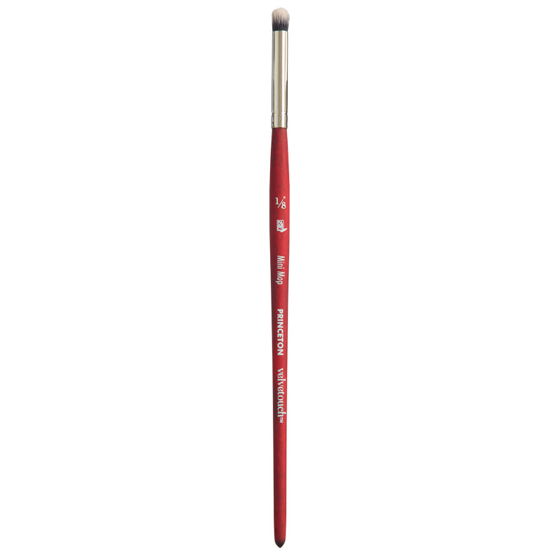Pinceau Velvetouch 3950 usée bombée mini 1/8 de pouce
