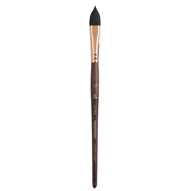 Pinceau Neptune Lavis Aman manche court 4750 - 3/4 IN