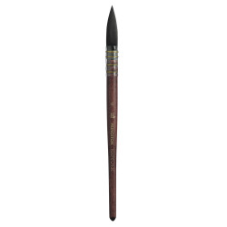 Pinceau Neptune Lavis rond montée sur plume manche court 4750 - N°4