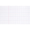 Cahier d'apprentissage piqûre 32 pages, 17x22 cm, double ligne 2 mm in