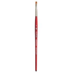 Pinceau Velvetouch 3950 brosse à ombrer plate court manche court - N°6