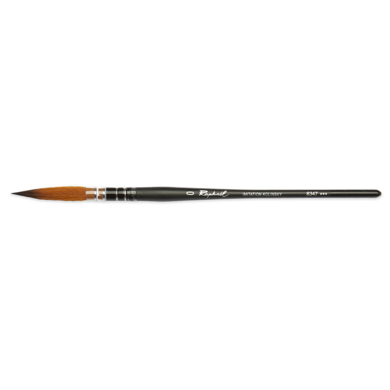 Pinceau Raphaël Stradivarius imitation Kolinsky-Lavis Long série 8347