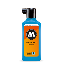 Encre pour marqueurs Molotow One4All 180ml - 218 Orange fluo