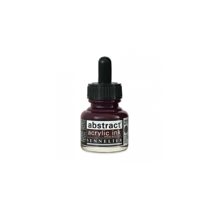 Encre acrylique Abstract - 763 Noir de carbone