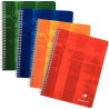 Reliure intégrale 100 pages CLAIREFONTAINE, format 17x22 cm, quadrillé