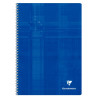 Reliure intégrale 100 pages CLAIREFONTAINE, format A4, seyès, papier 9
