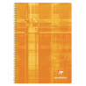 Reliure intégrale 100 pages CLAIREFONTAINE, format A4, seyès, papier 9