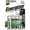 Blister 4 accu Energizer AA / LR06 2300 mAh