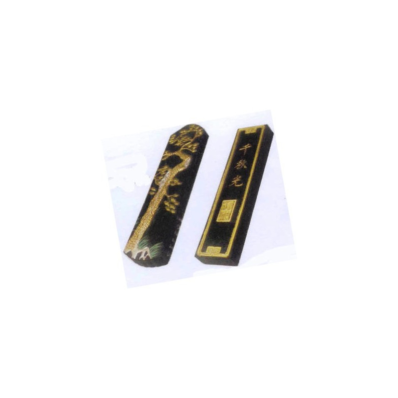 Bâton d'encre de chine noire 31g