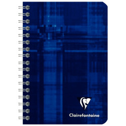 Carnet à reliure intégrale 100 pages CLAIREFONTAINE, format 9x14 cm, q