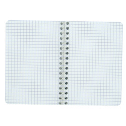 Carnet à reliure intégrale 100 pages CLAIREFONTAINE, format 9x14 cm, q