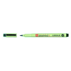 Feutre Pigma Graphic - Pointe biseau 3mm noir