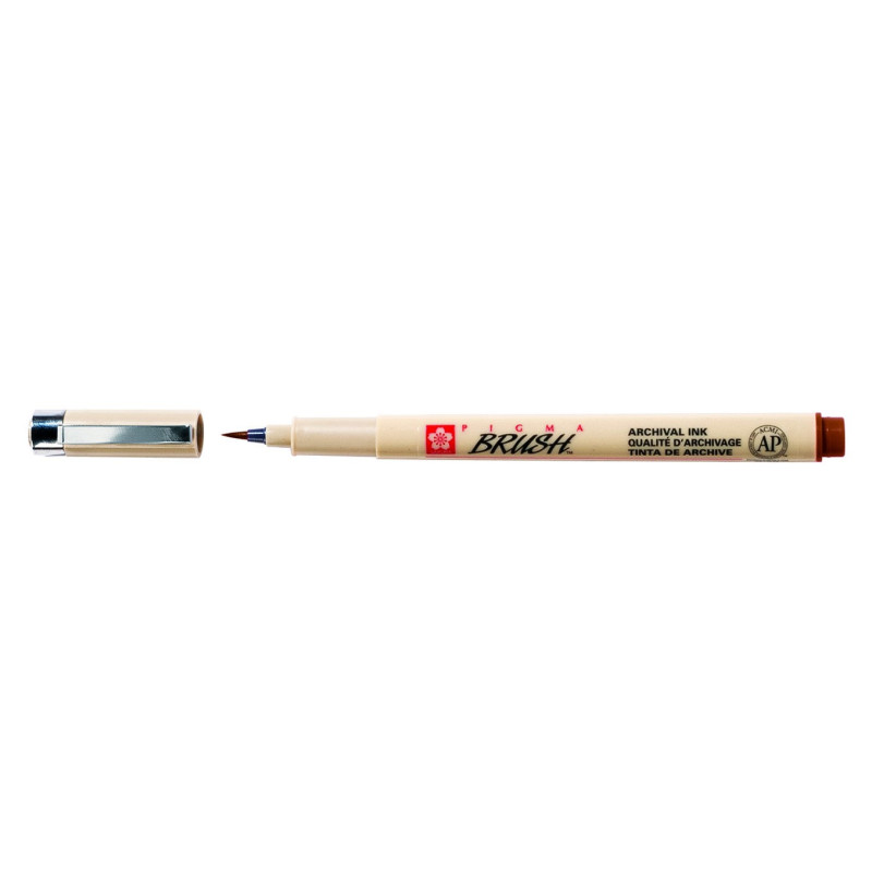 Feutre Pigma Brush - Rouge n°19