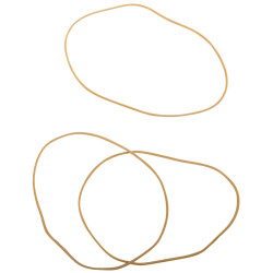 Boîte de 100g de bracelets blonds 120mm