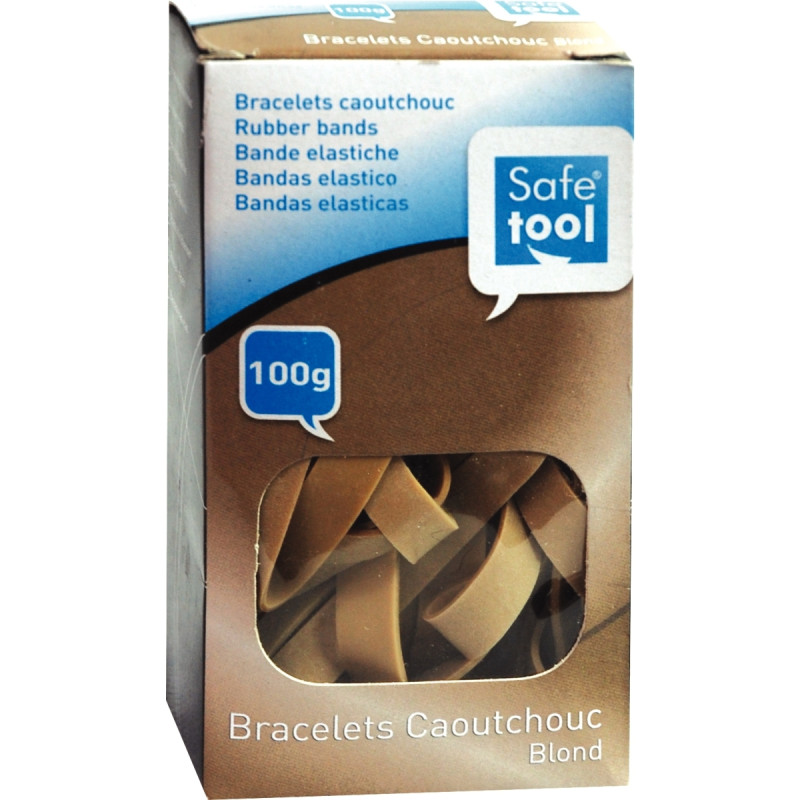 Boîte de 100g de bracelets blonds 120mm
