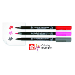 Feutre Koi brush - Bleu