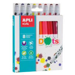Set de 8 marqueurs "Dots"