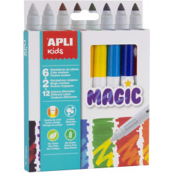 Set de 8 marqueurs "Magic"