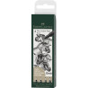 Pochette 4 Feutres Pitt artist Pen Black fineliner