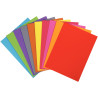 Paquet de 100 chemises 210g ROCK"S format 24x32 cm, coloris assortis