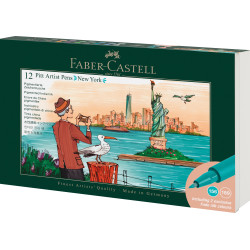 Coffret Pitt Artist Pens New York - 12 pièces