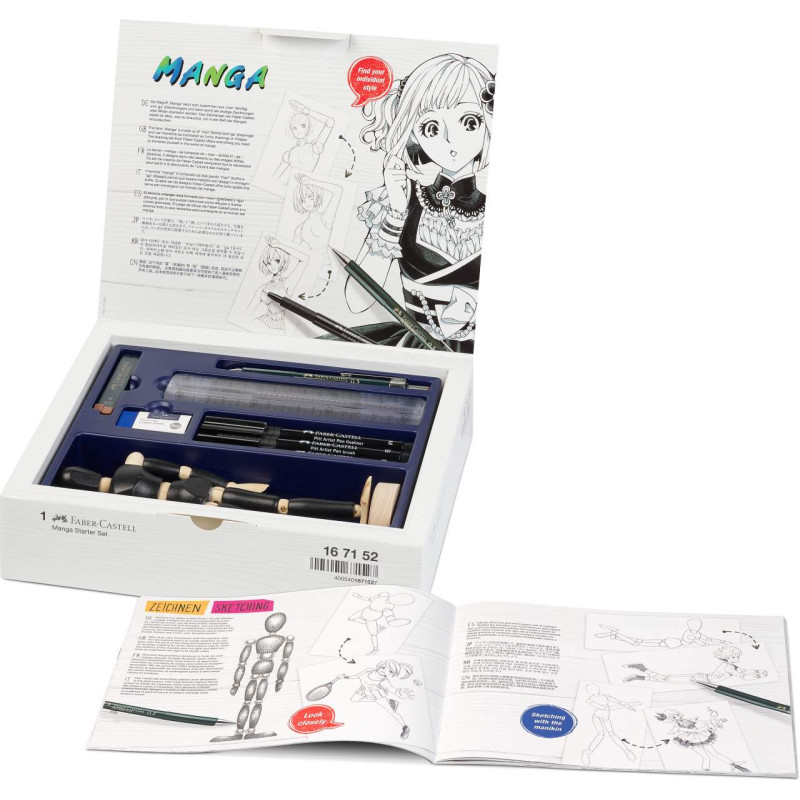 Coffret Kit d'apprentissage Manga
